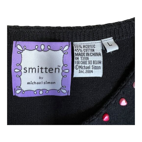 Beaded Smitten‎ Heart Sweater - Picture 3 of 7